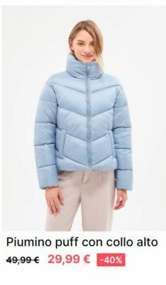 Terranova Piumino puff con collo alto offerta