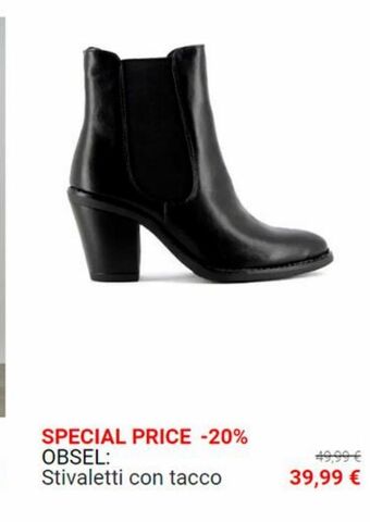 Scarpe&Scarpe Stivaletti con tacco offerta