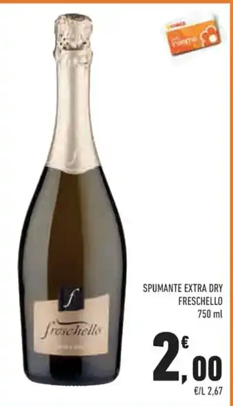 Conad Spumante Extra Dry Freschello 750 ml offerta