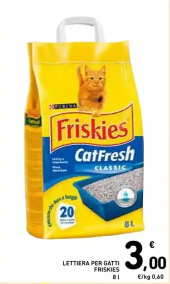 Spazio Conad Friskies Lettiera per Gatti 8 l offerta