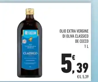 Conad De Cecco Olio Extra Vergine Di Oliva Classico 1 L offerta