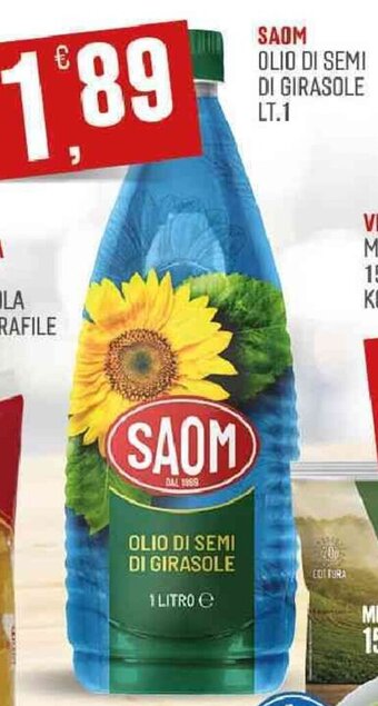 Saom Olio di Semi di Girasole lt. 1