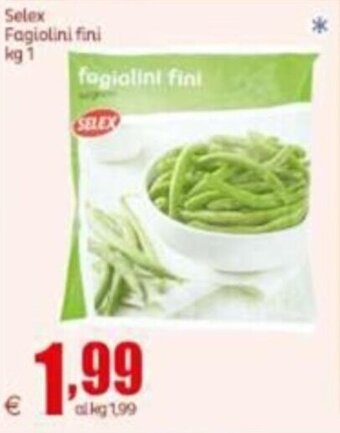 Elite Selex Fagiolini fini kg 1 offerta