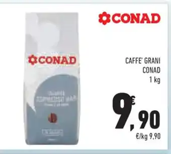 Conad Conad Caffe' Grani 1 kg offerta