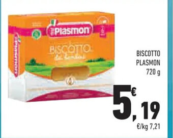 Conad Plasmon Biscotto 720 g offerta