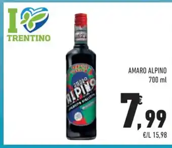 Conad Alpino Amaro 700 ml offerta