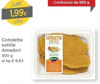 DPiù Amadori Cotoletta offerta
