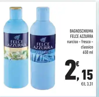 Conad Felce Azzurra Bagnoschiuma narciso-fresco - classico 650 ml offerta