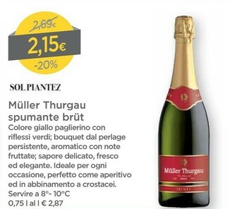 DPiù Muller Thurgau offerta