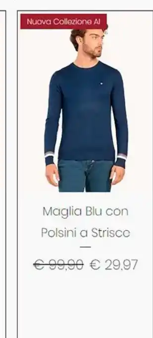 Maglia blu