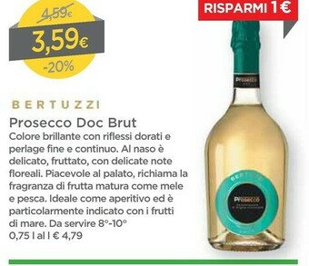 DPiù Brut Vino bianco offerta