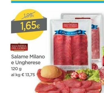 DPiù Salumeria del corso Salame milano offerta