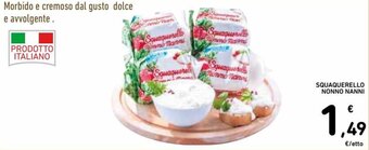 Spazio Conad Nonno Nanni Squaquerello offerta