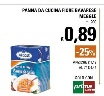 Basko Meggle Panna offerta
