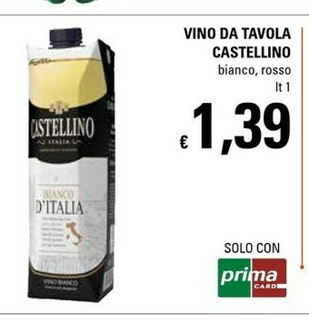 Basko Castellino Vino offerta