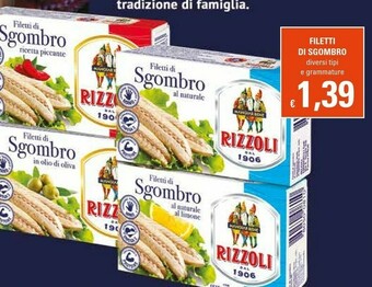 Basko Rizzoli Filetti di sgombro offerta