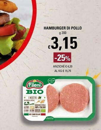 Basko Fileni Hamburger offerta