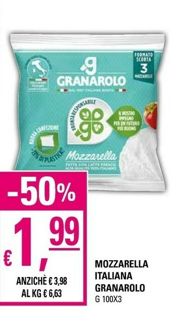 Basko Granarolo Mozzarella offerta