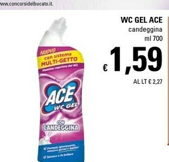 Basko Ace Pulizia bagno offerta