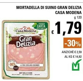 Basko Casa Modena Mortadella offerta