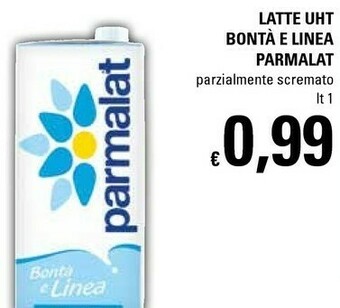 Basko Parmalat Latte parzialmente scremato offerta