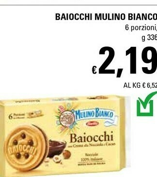 Basko Mulino Bianco Biscotti Mulino bianco offerta