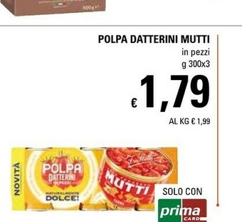 Basko Mutti Pomodori pelati offerta