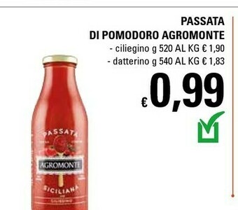 Basko Agromonte Passata di pomodoro offerta
