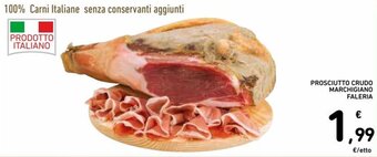Spazio Conad Prosciutto Crudo Marchigiano Faleria offerta