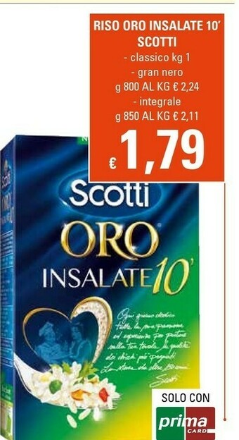 Basko Scotti Riso offerta