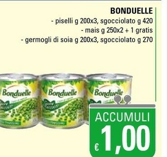 Basko Bonduelle Mais offerta