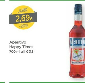 DPiù Aperitivo offerta