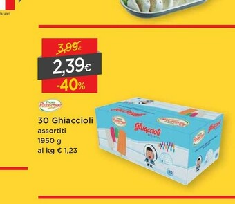 DPiù Ghiaccioli offerta