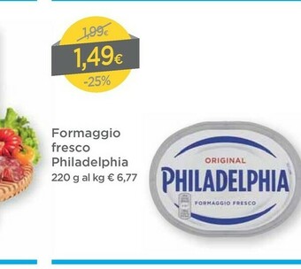 DPiù Philadelphia Formaggio spalmabile offerta