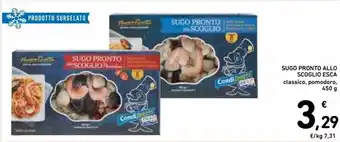 Spazio Conad Esca Sugo Pronto Allo Scoglio classico, pomodoro 450 g offerta