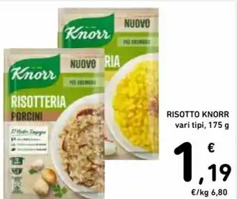 Spazio Conad Knorr Risotto vari tipi 175 g offerta