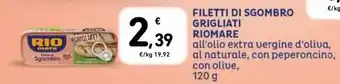Spazio Conad Rio Mare Filetti di Sgombro Grigliati 120 g offerta