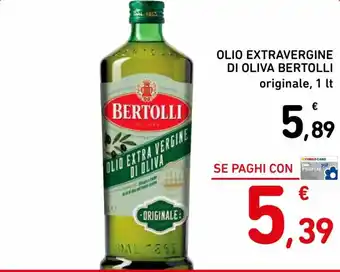 Spazio Conad Bertolli Olio Extravergine di Oliva originale 1 lt offerta