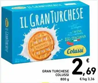 Spazio Conad Colussi Gran Turchese 800 g offerta