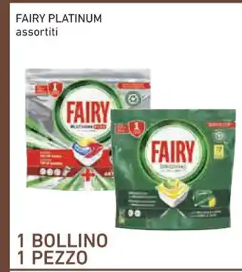 Conad Fairy Platinum assortiti offerta