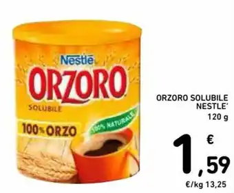Nestle' Orzoro Solubile 120 g