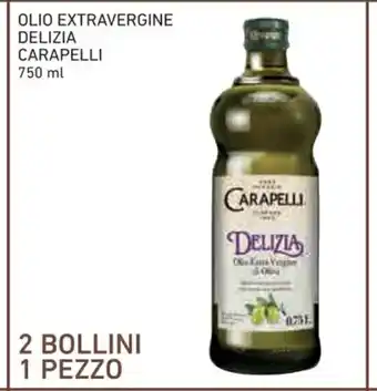 Conad Carapelli Olio Extravergine Delizia 750 ml 1 pezzo offerta