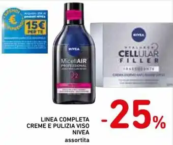Spazio Conad Nivea Linea Completa Creme e Pulizia Viso assortita offerta