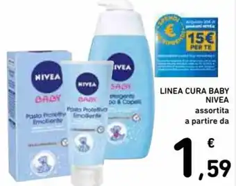 Spazio Conad Nivea Linea Cura Baby assortita offerta