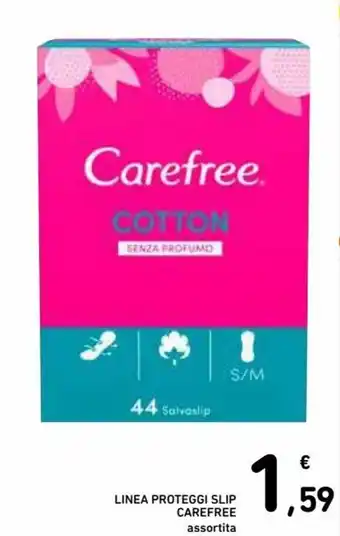 Spazio Conad Carefree Linea Proteggi Slip assortita offerta