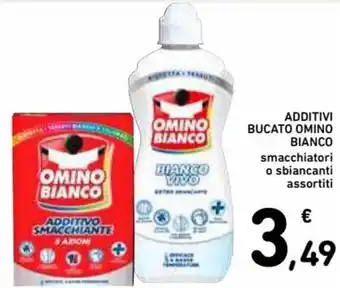 Spazio Conad Omino Bianco Additivi Bucato smacchiatori o sbiancanti assortiti offerta