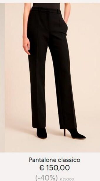 Pantalone classico