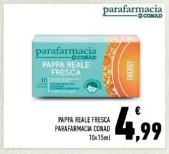 Conad Pappa Reale Fresca Parafarmacia Conad 10x15 ml offerta