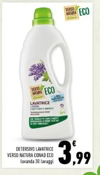 Conad Verso Natura Conad Eco Detersivo Lavatrice lavanda 30 lavaggi offerta