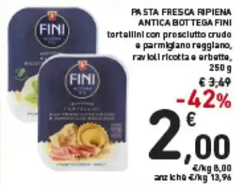Spazio Conad Fini Pasta Fresca Ripiena Antica Botteca 250 g offerta